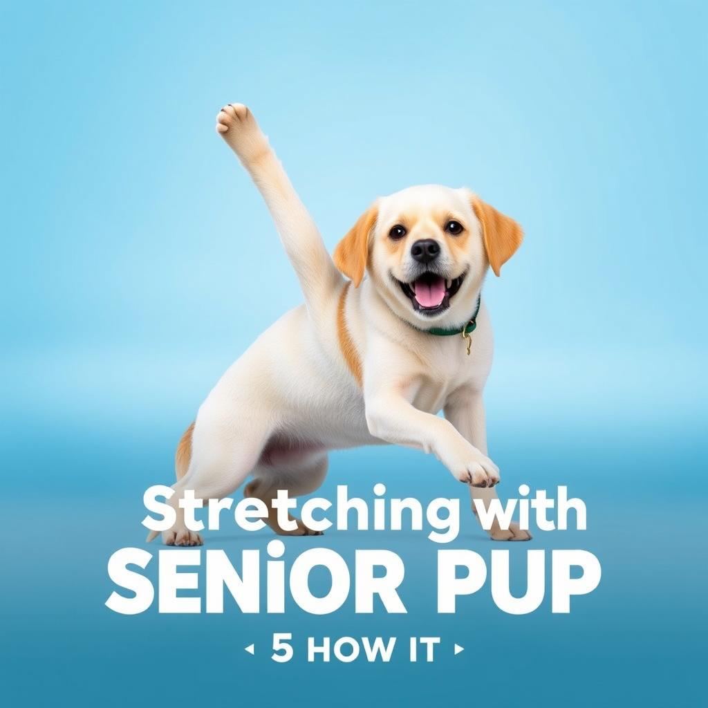 Stretching with Senior Pups