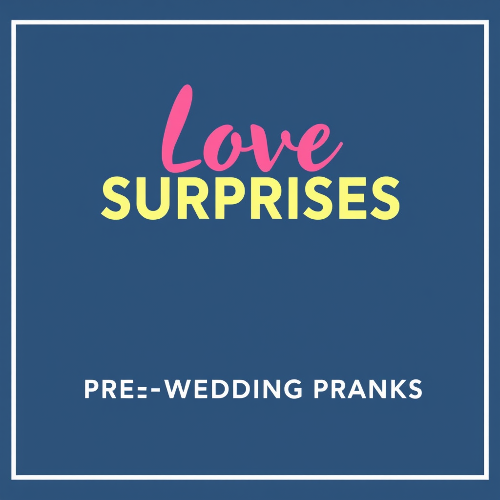 Love Surprises: Pre-Wedding Pranks