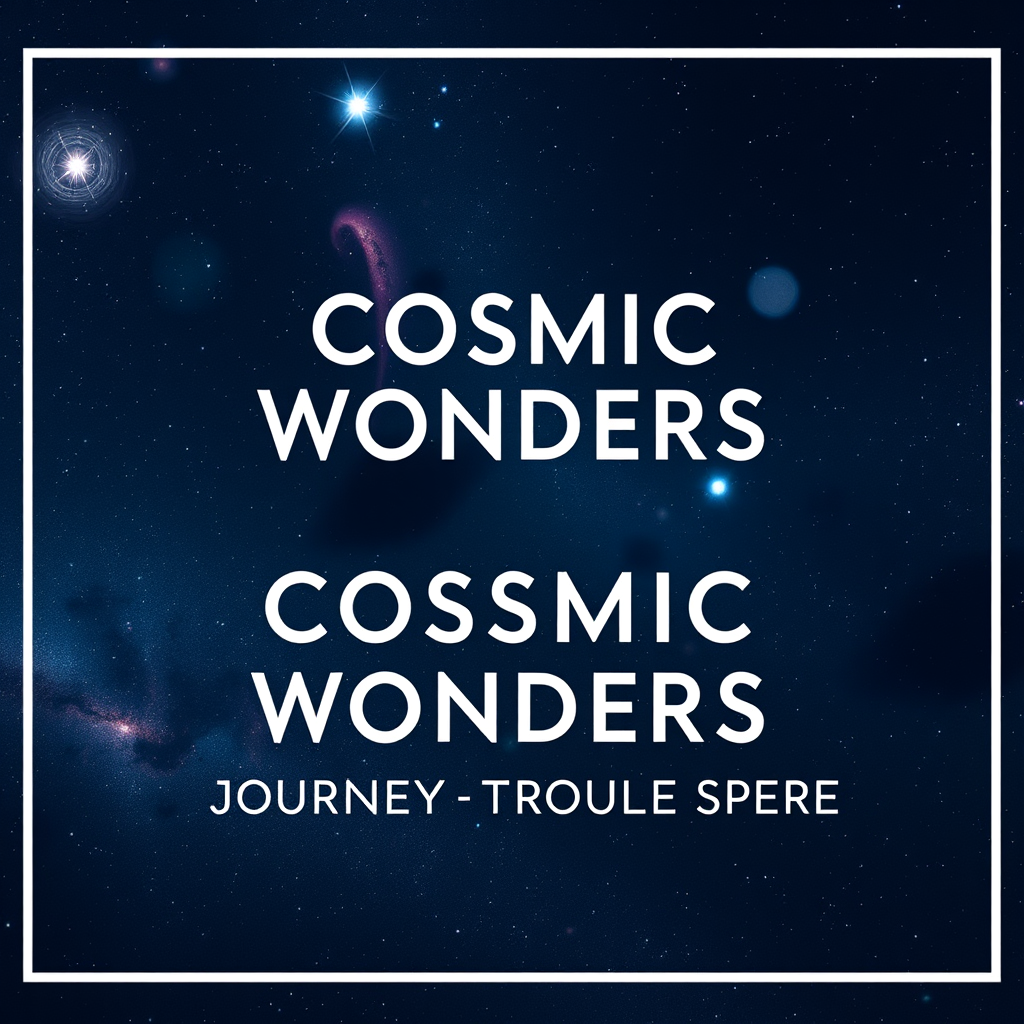 Cosmic Wonders: A Journey Through Space