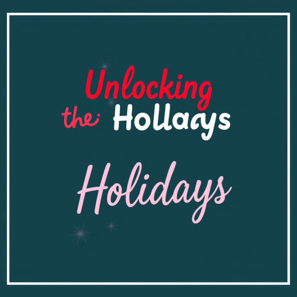 Unlocking the Holidays