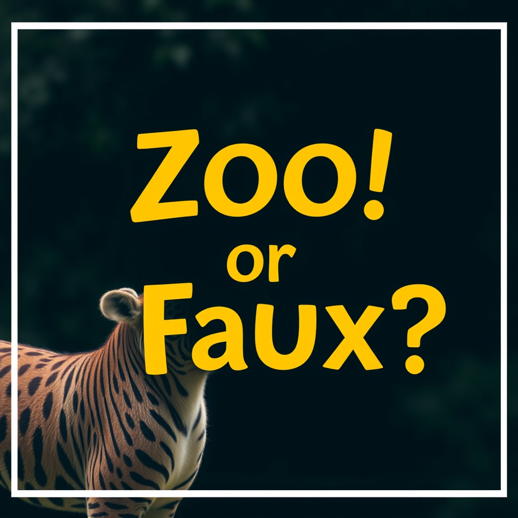 Zoo or Faux?